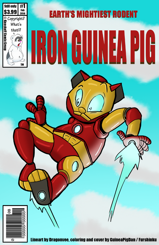 Iron Guinea Pig cover -collab w/ Dragonvee-