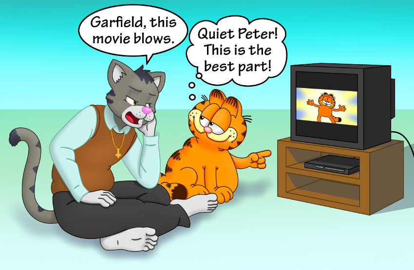 Peter the Cat Reviews Garfield Movies by GuineaPigDan on DeviantArt.