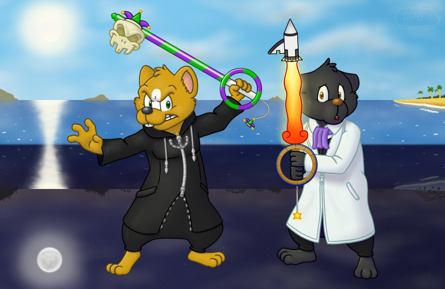 Keyblade Warriors Cinnamon and Midnight?!