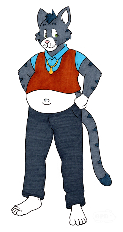 Copic Marker Tubby Tabby
