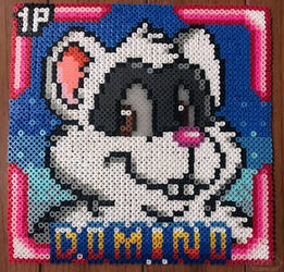 Perler Bead Domino