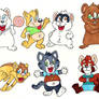 Copic Chibi Characters Part 1