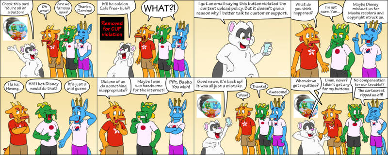 -COMIC- The 'I Heart Dragons' Button Debacle