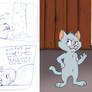 Redrawing old characters- Fur and Cutie