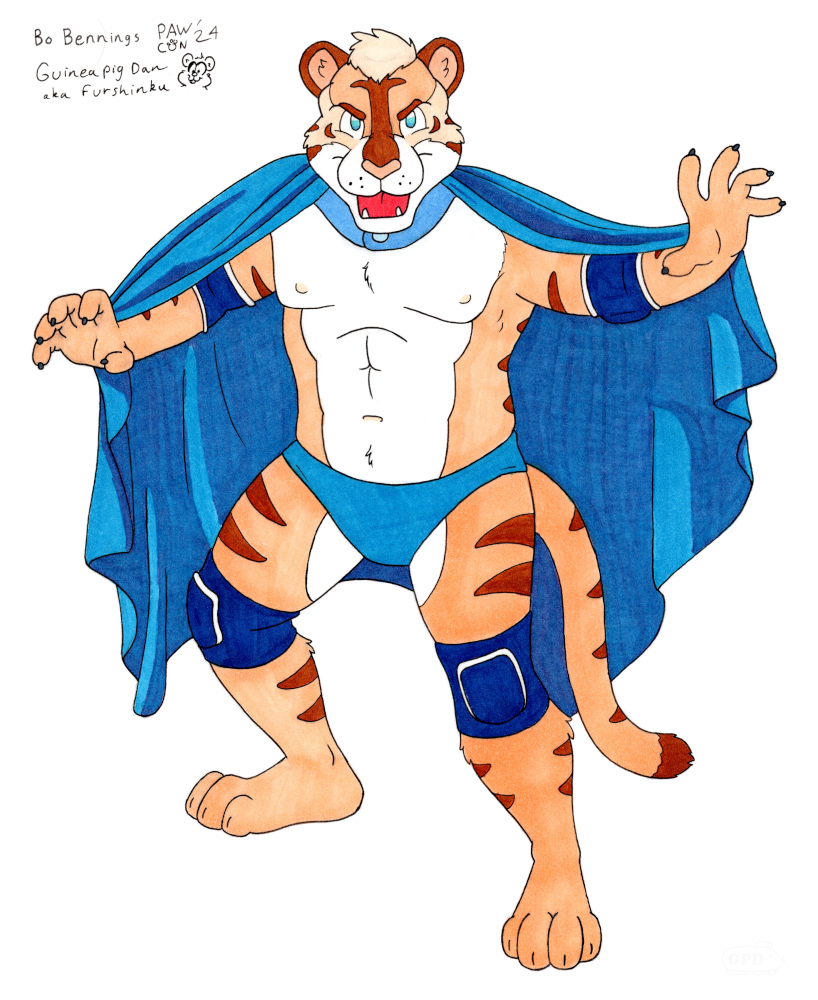 Bo Bennings the luchador (PAW Con'24)