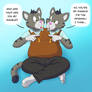 Twosome Tabby
