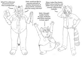Elder Peter and friends