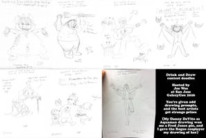 Drink and Draw challenges (GalaxyCon'26)