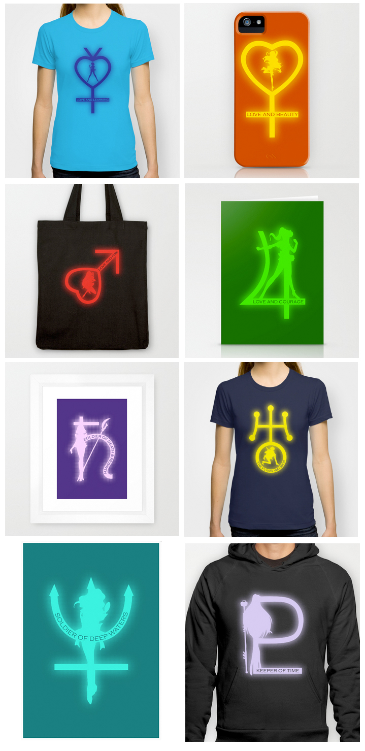 Society6 Sailor Scouts Collection