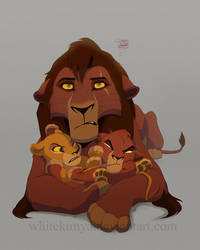 Kovu's wonderful life as a father