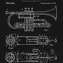 Trumpet Patent Print