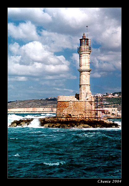 Lighthouse in Chania