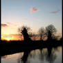 Irish Canal Sunset IV