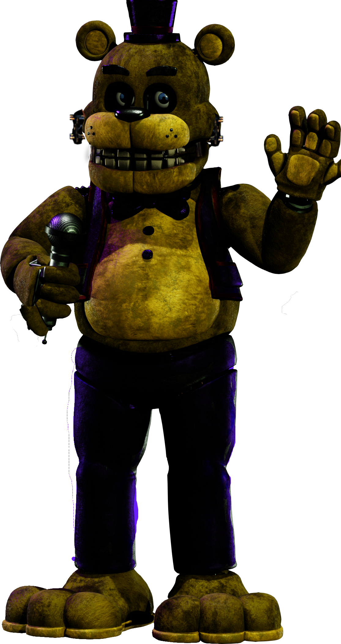 UCN Fredbear V2 by aleskywalker20 by aleskywalker20 on DeviantArt