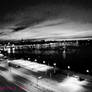 Slussen at night, Stockholm