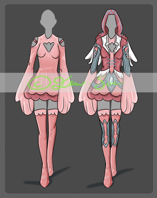 Inspired outfit re-design [CLOSED]