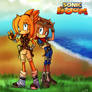Two booming hedgehogs. -Colab whit OrangeStarZone