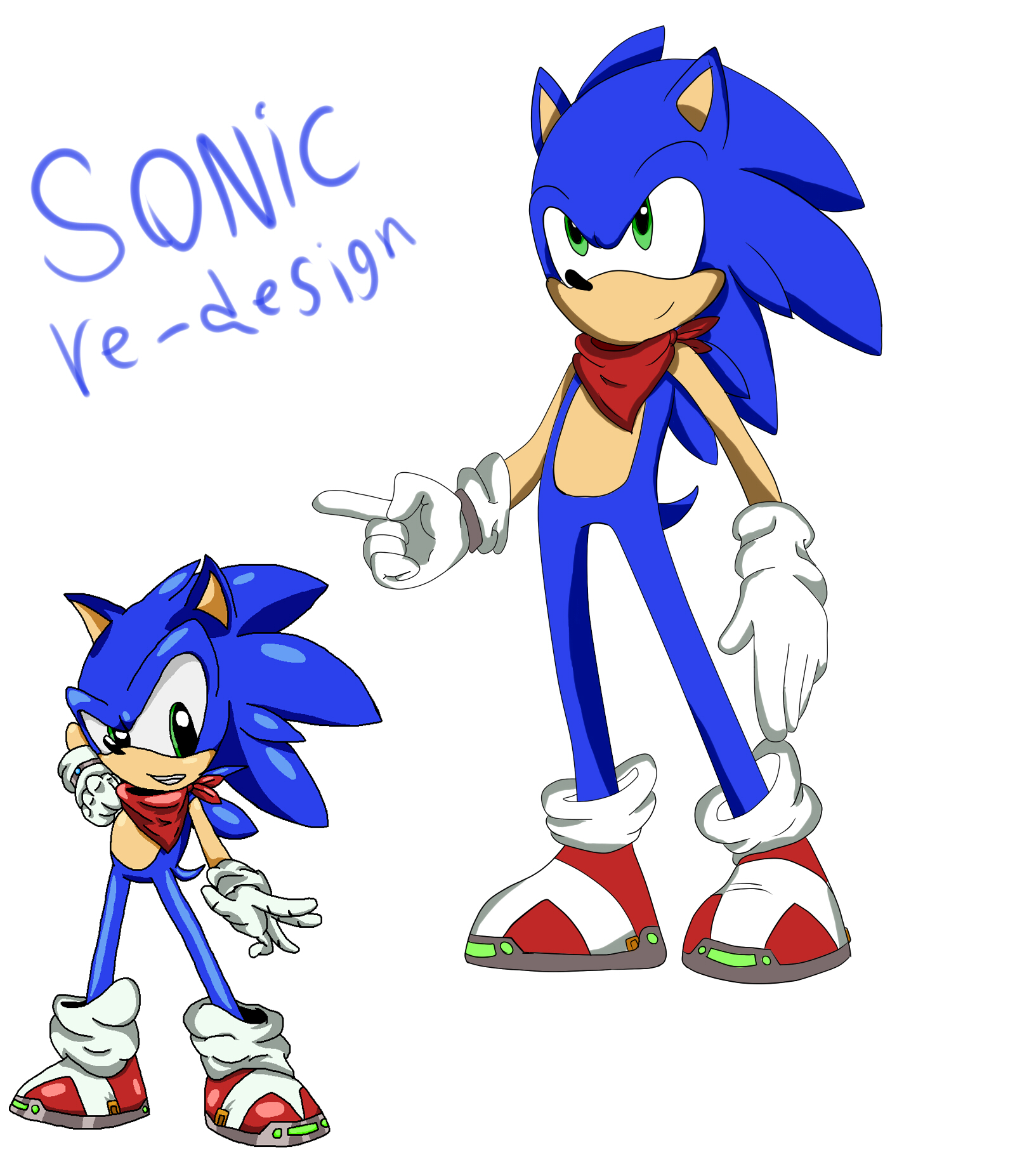 Sonic Redesign By Jacobmester On DeviantArt sonic-redesign-by-jacobmester-on-deviantart