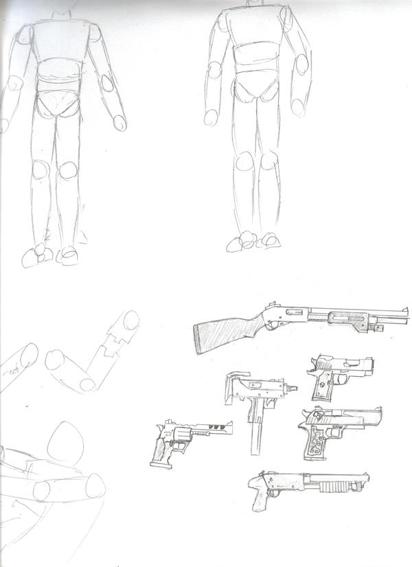 Gun Drawings Python more gun sketches by TonyTheZ on DeviantArt