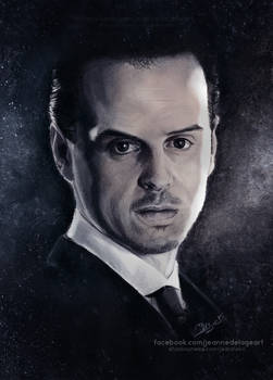 Jim Moriarty - 'Sherlock' | Speedpainting