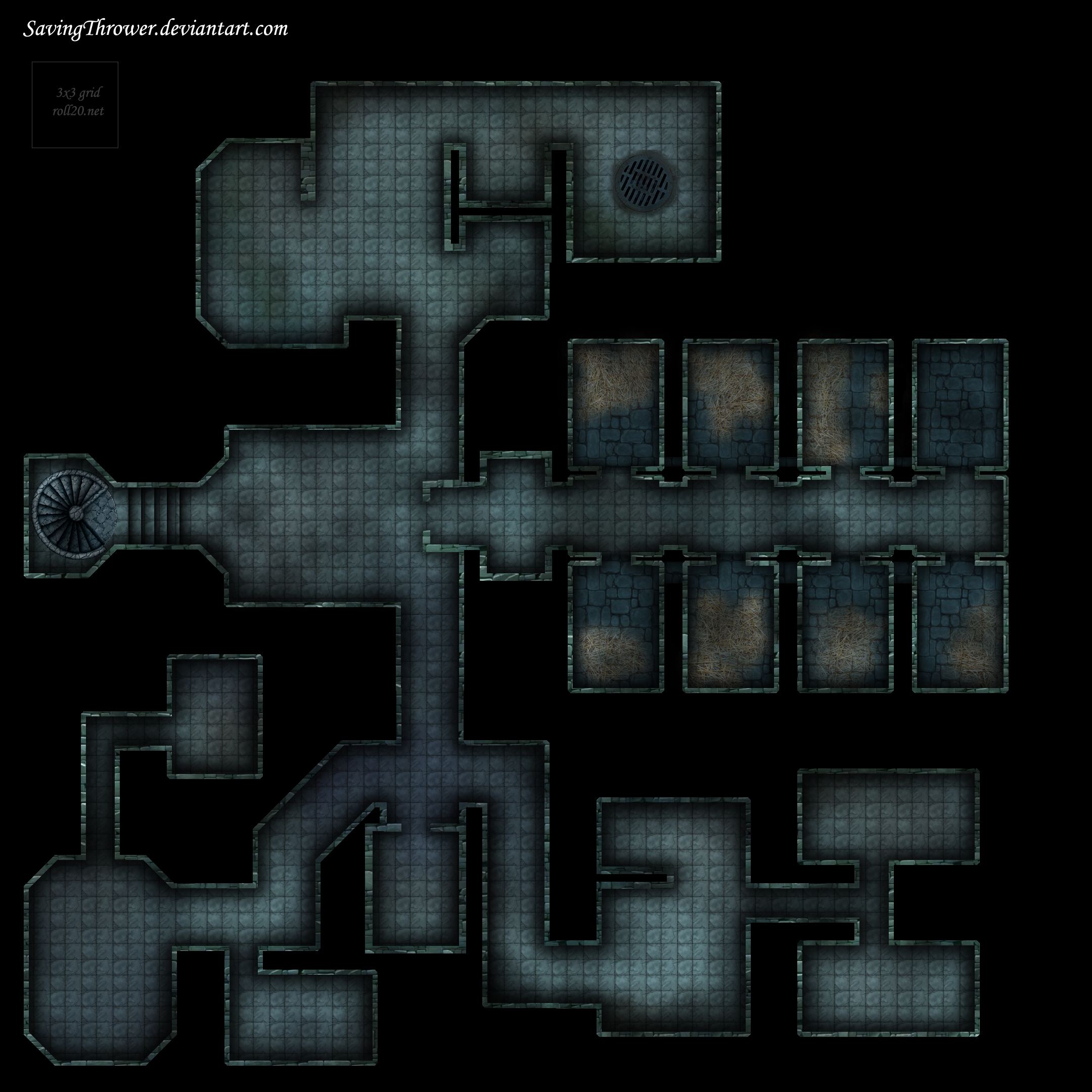 Clean prison map reupload no rubble by SavingThrower on DeviantArt