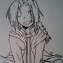 Edward Elric Ink art.. (OLD)