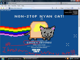 I LOVE NYAN CAT XD