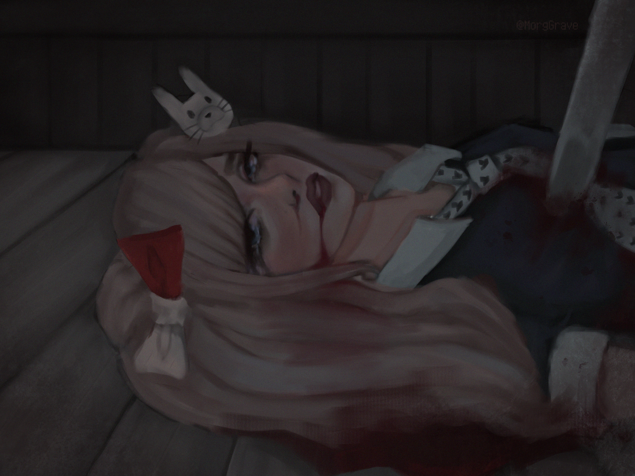 Mukuro Ikusaba As The World Caves In By Morgnn On Deviantart Mukuro Ikusaba As The World Caves In By Morgnn On Deviantart