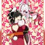 Asuka and Hibari: Chinese Bunny Girls?