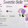 Colour Guide - Sweetie Belle