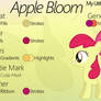 Colour Guide - Apple Bloom