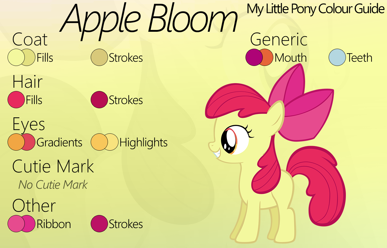 MLP Colour Guide by Liggliluff on DeviantArt