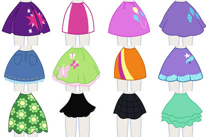 EqG Dress Up - preview (skirts)