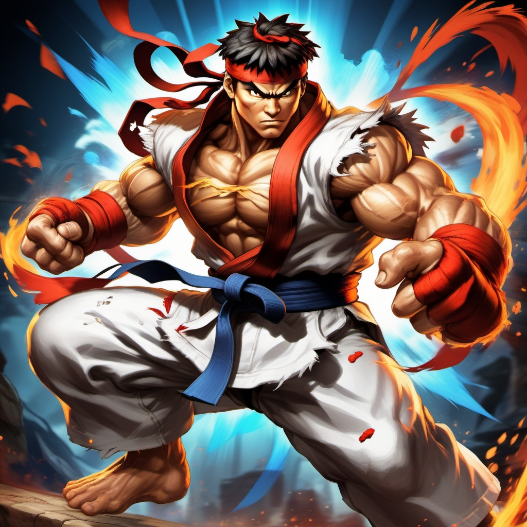 Ryu from Street Fighter 1 and Street Fighter 6! by SpaceBoyDraws on  DeviantArt