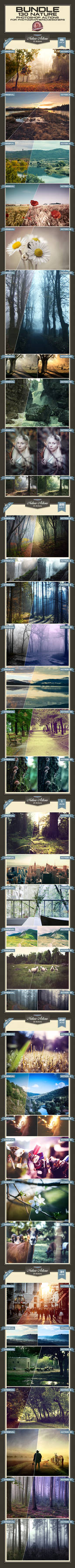 Nature Photoshop Actions - Premium!