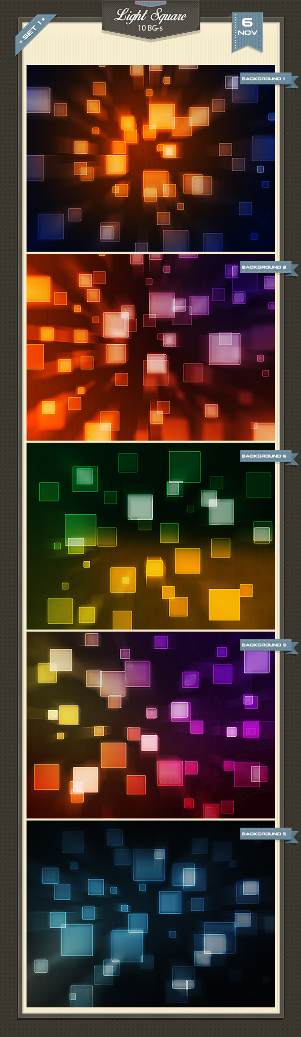 Light Square Backgrounds