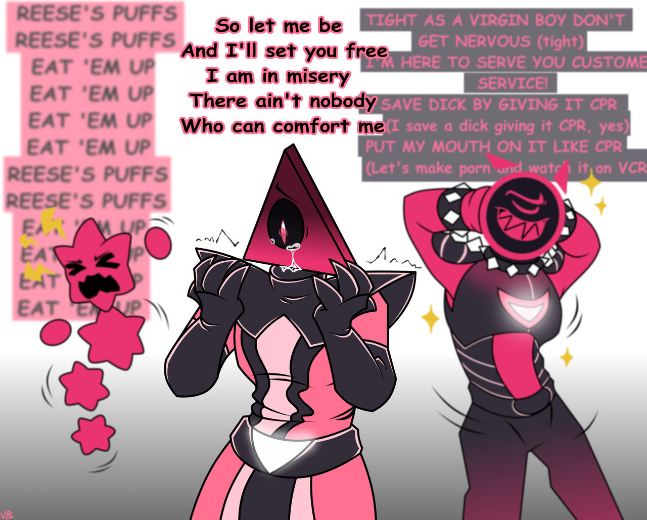Misery X Cpr X Reese's Puffs Meme Misery x CPR x Reese's Puffs by VineBunny696 on DeviantArt