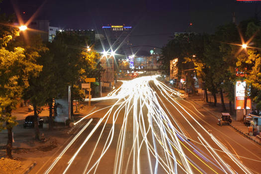 Gatsu at night