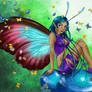 lady butterfly