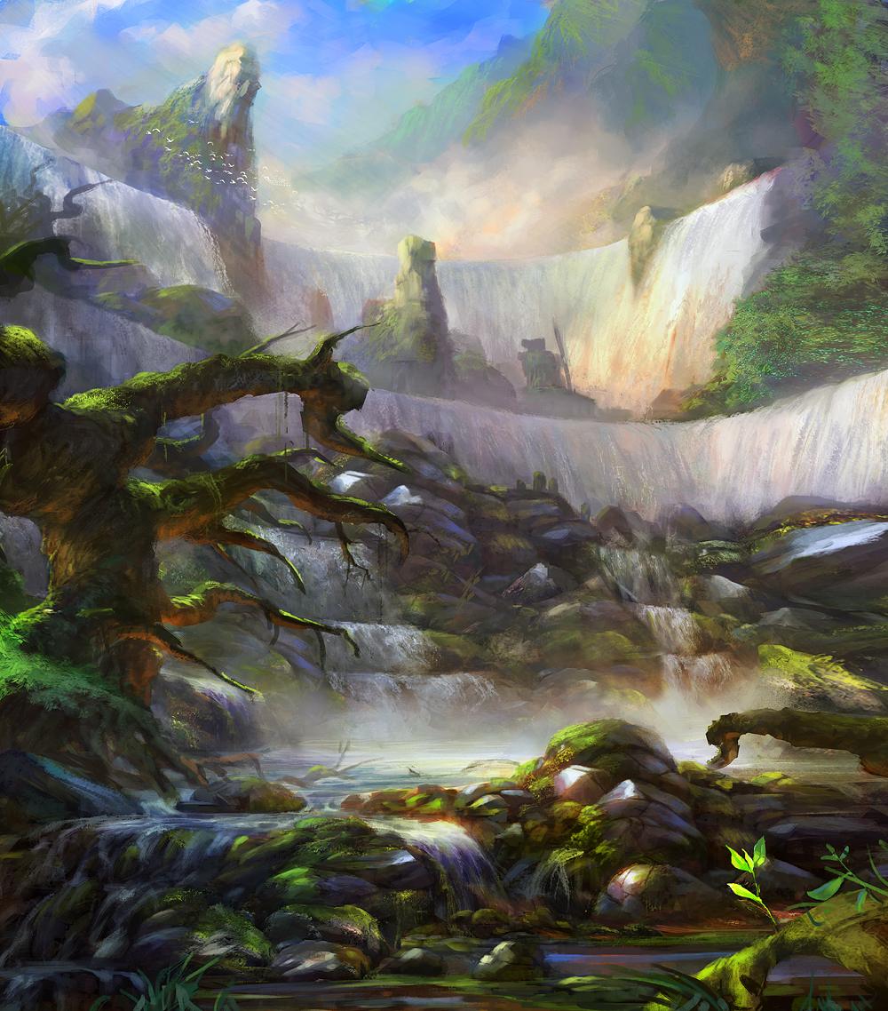 Concept enviro - Waterfall