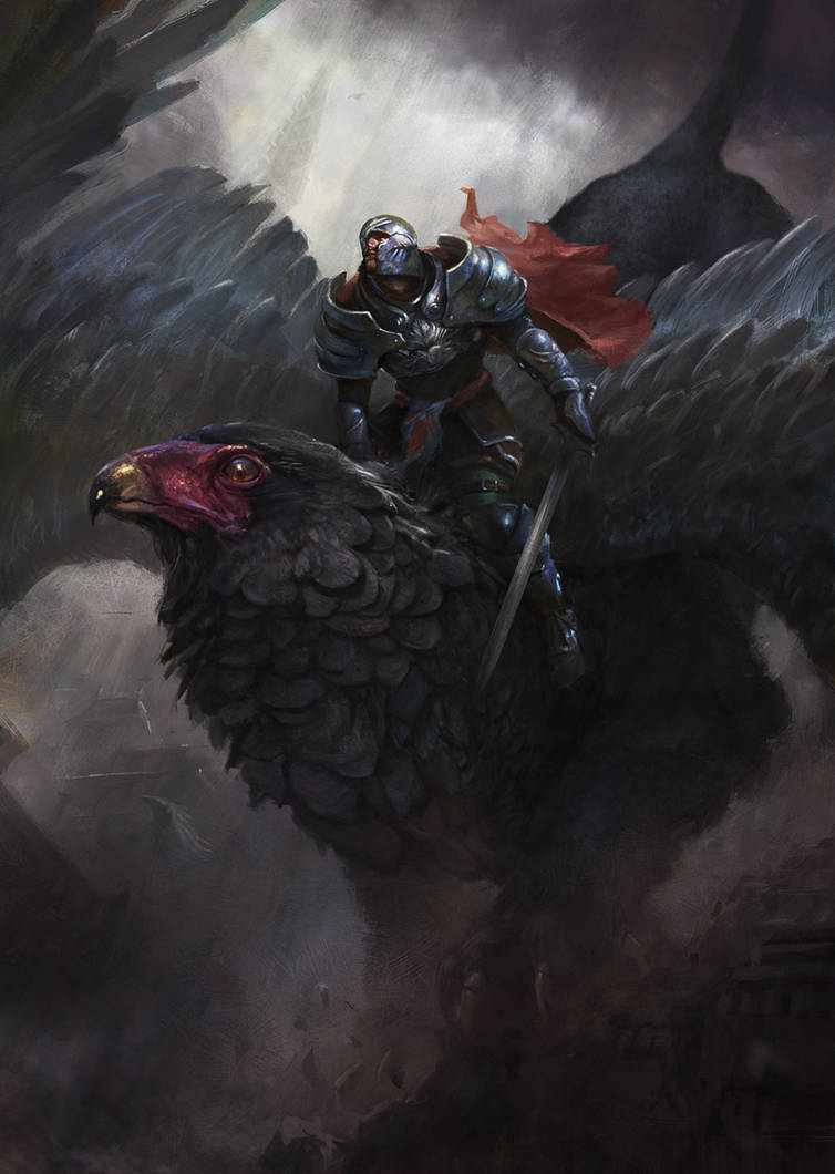Griffin Rider Griffin's rider by Grosnez on DeviantArt