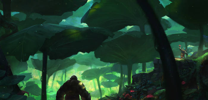 Nasturtium forest - enviro concept 2