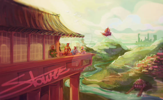 Ninjago Layout practice