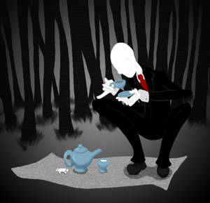 Slenderman Teatime