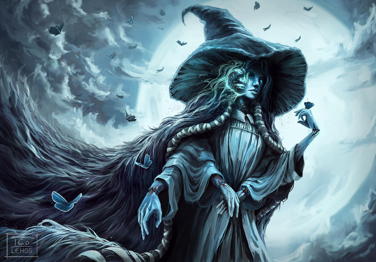 The Witch Ranni.. elden ring fan art by InnerFlux on DeviantArt