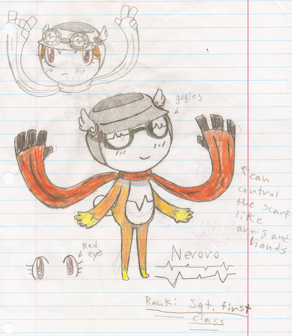 Keroro OC Neroro colored