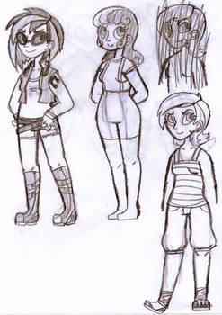 Human Pony Concepts 3