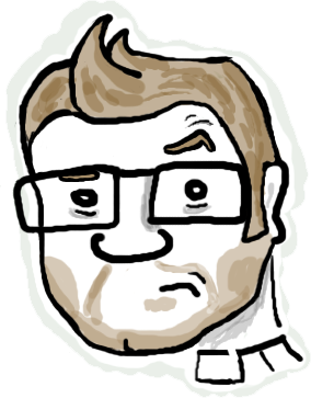 Me Cartoon Jan09 by JaffaCakeLover