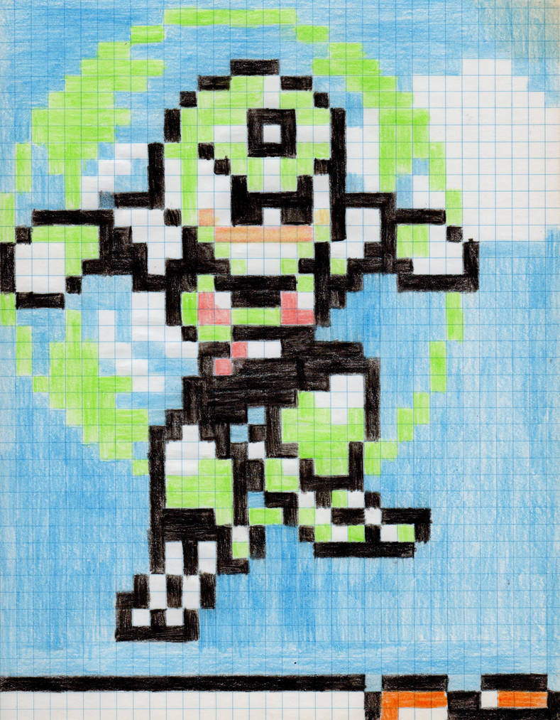 8 bit Gyroman by preceptorexe on DeviantArt