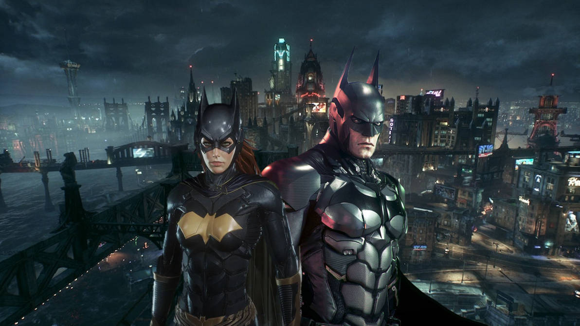 Batman And Batgirl (ArkhamVerse) by thehedgehognerd on DeviantArt
